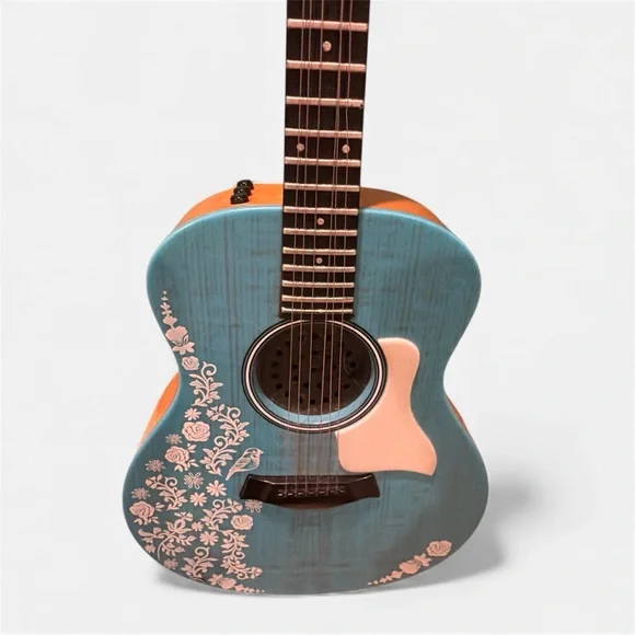 American Girl Taylor Guitar, Teeney's Accessory 10.5" Plays 3 songs - Picture 5 of 6